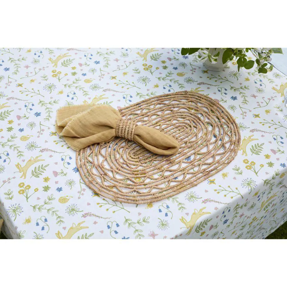 Walton & Co Set of 2 Saffron Soft Weave Napkins